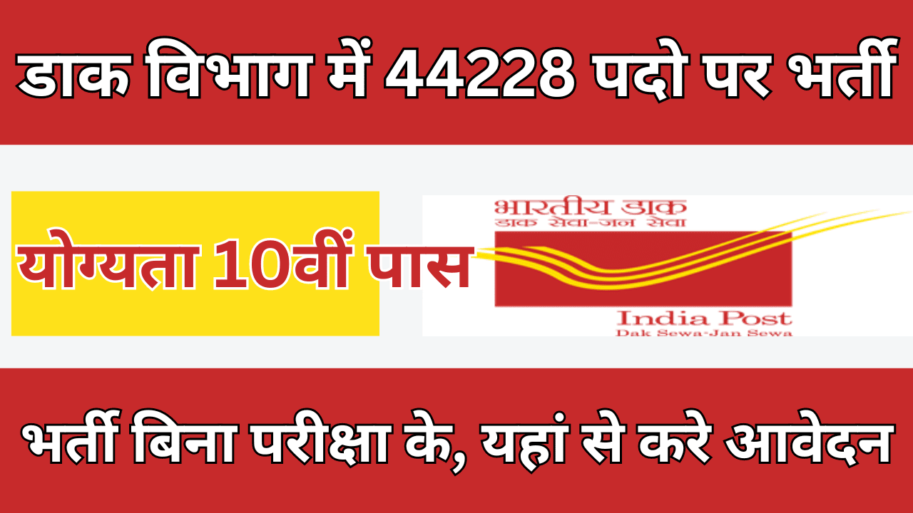 India Post GDS Vacancy